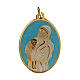 St Mother Teresa medal, enameled s1