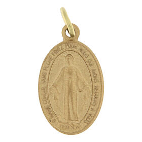Medaglie 100 PZ CONFEZIONE Madonna Miracolosa francese 1,8 cm alluminio