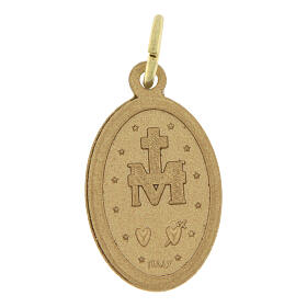 Medaglie 100 PZ CONFEZIONE Madonna Miracolosa francese 1,8 cm alluminio