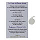 Medaglia piccola Carlo Acutis argento 925 s3