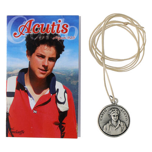 Médaille Carlo Acutis mi-buste 20 mm 1