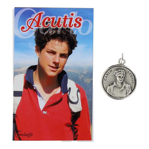 Carlo Acutis medal half body 20 mm 1