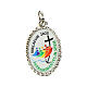 Silver official Jubilee 2025 logo medallion 2.5 cm s1