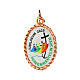 Rose gold medal with 2025 Jubilee official logo, 1 in s1