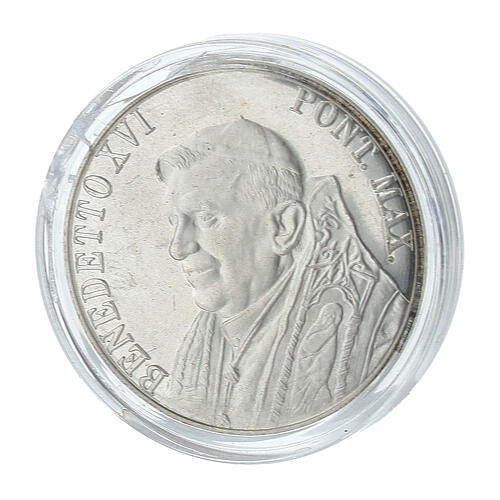 Moneta Papa Benedetto XVI 34 mm 3