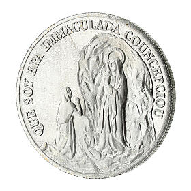 Moneta Madonna di Lourdes 34 mm