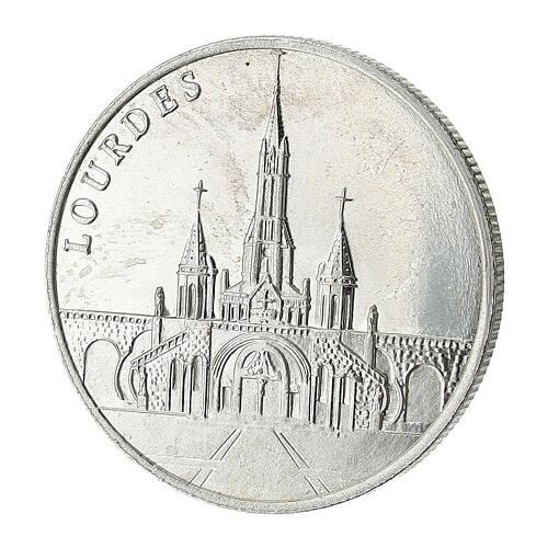 Moneta Madonna di Lourdes 34 mm 2