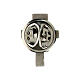 Crucifix Lapel Pin Brass-plated, 3x2 cm s2