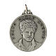 Medaille 32 mm von seligem Carlo Acutis und heiligem Franziskus aus Messing s1
