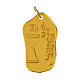 Gold Aluminium Communion Medal, 35 mm s1