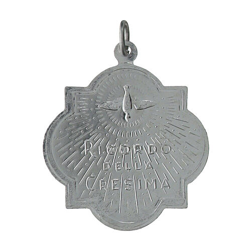 Médaille argentée Confirmation 32 mm 2