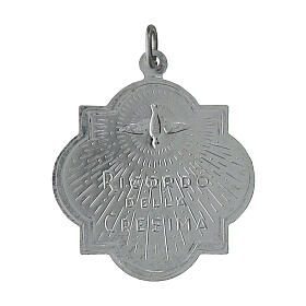 Silver-plated Confirmation Medal 32 mm
