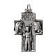 Medalla 4x3 cm zamak Familia y San Cristóbal inglés s2