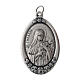 Medaille Jesus und die heilige Theresia 3x2 cm Zamak. s2