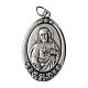 Jesus and St Teresa Medal 3x2 cm zamak s1