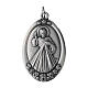 Medaglia Gesù Misericordioso Madonna Medjugorje zama 4x2 cm s1