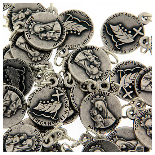 Jubilee 2025 official logo medal with Mater Ecclesiae 13 mm 3