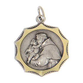 Medaglia Sant'Antonio 23 mm bicolore