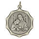 Decagonal nickel silver medal of the First Communion, 1.3 in s1