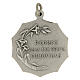 Decagonal nickel silver medal of the First Communion, 1.3 in s2