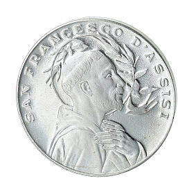 Pièce Saint François avec capsule 34 mm