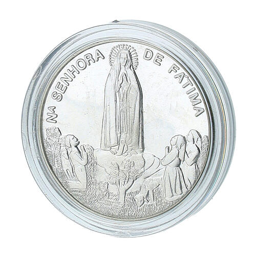 Collectible coin of Our Lady of Fatima, 1.3 in 3