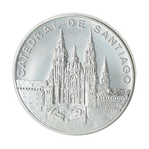 Basilica of Santiago de Compostela Coin, 34 mm 2