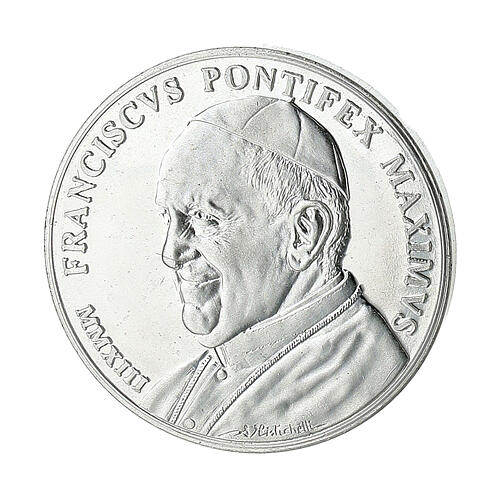 Moneta 34 mm Papa Francesco da collezione 1