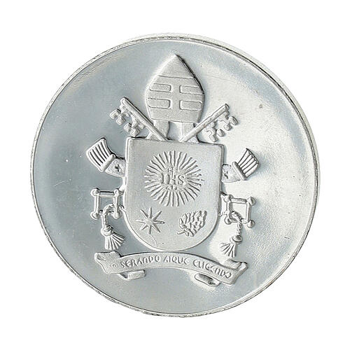 Moneta 34 mm Papa Francesco da collezione 2