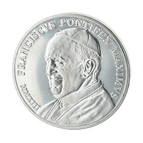 Our Lady of Loreto and Pope Francis Coin, 34 mm
