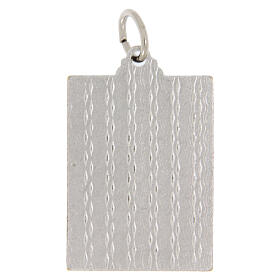 Rectangular Medal of the Sacred Heart of Jesus, 18x24 mm