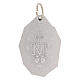 Medalha Nossa Senhora das Graças prateada 31x22 cm s2