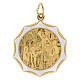 Two-tone Confirmation medal, 1.1 in, aluminum s1