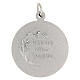 Médaille ronde Confirmation laiton argenté 32 mm s2