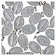 Miraculous Mary Silver-plated Aluminum Medals 18mm pack of 100 s3