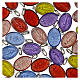 100x Medagliette Madonna Miracolosa alluminio smalti colorati15mm inglese s2