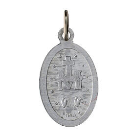 100x Medallas Virgen Milagrosa francés aluminio 18mm