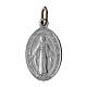 100x Medallas Virgen Milagrosa francés aluminio 18mm s1