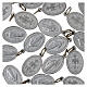 100x Medallas Virgen Milagrosa francés aluminio 18mm s3