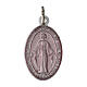 50 Medallas Virgen Milagrosa francés aluminio esmaltes coloridos 18mm s1