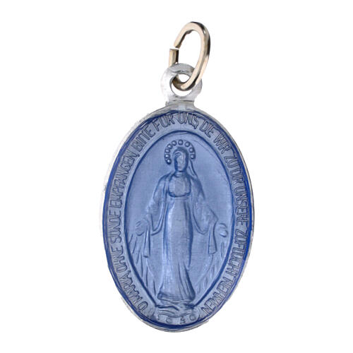 Wundertätige Madonna deutsche emaillierte Aluminiumplaketten 2 cm Packung 50 Stk. 1