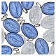 50x Medaliki Cudowna Madonna, j. niemiecki, emaliowane aluminium, 2,2cm s3