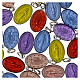 50x Medaglie Madonna Miracolosa tedesco alluminio smalto colorato 2,2cm s3