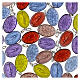 Miraculous Medals with English inscription, coloured enamelled aluminum, 0.9 in, pack of 50 s2