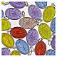50x Medaglie Madonna Miracolosa italiano alluminio smalto colorato 2,2cm s2