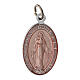 50x Medaliki Cudowna Madonna, j. włoski, aluminium emaliowane w różnych kolorach, 2,2cm s1