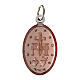 50x Medaliki Cudowna Madonna, j. włoski, aluminium emaliowane w różnych kolorach, 2,2cm s4