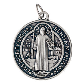 Medalla zamak San Benito 3 cm Jubileo 2025