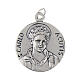 Medaglia Santo Carlo Acutis 30 mm con preghiera s2