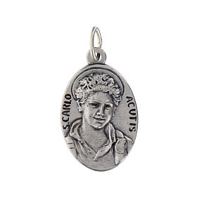 Médaille ovale Carlo Acutis 2,5x1,5 cm